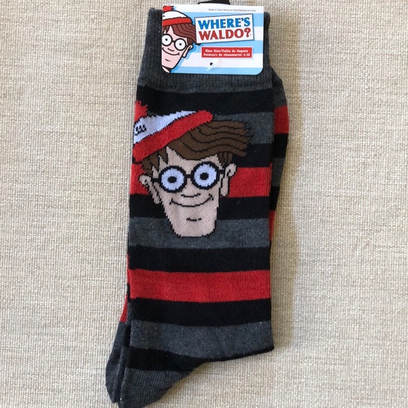 Where’s Waldo Socks - Picture 1 of 4